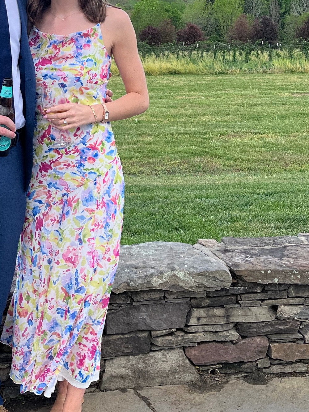 Abercrombie & Fitch Floral Maxi Dress Size S
